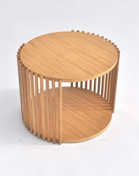 Lotus Teak Side Table